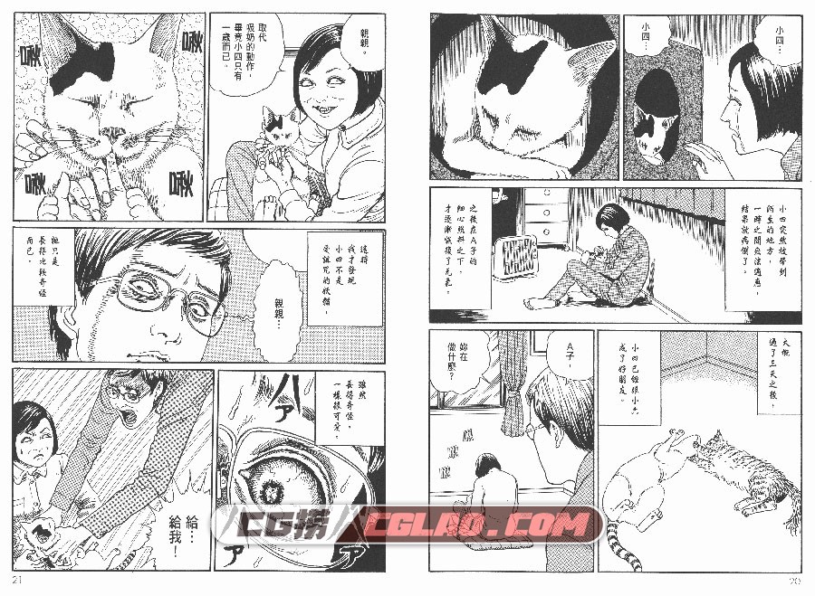 伊藤润二的猫日记 小四&小六  伊藤润二 全一册 台湾尖端版,MSL_011.jpg