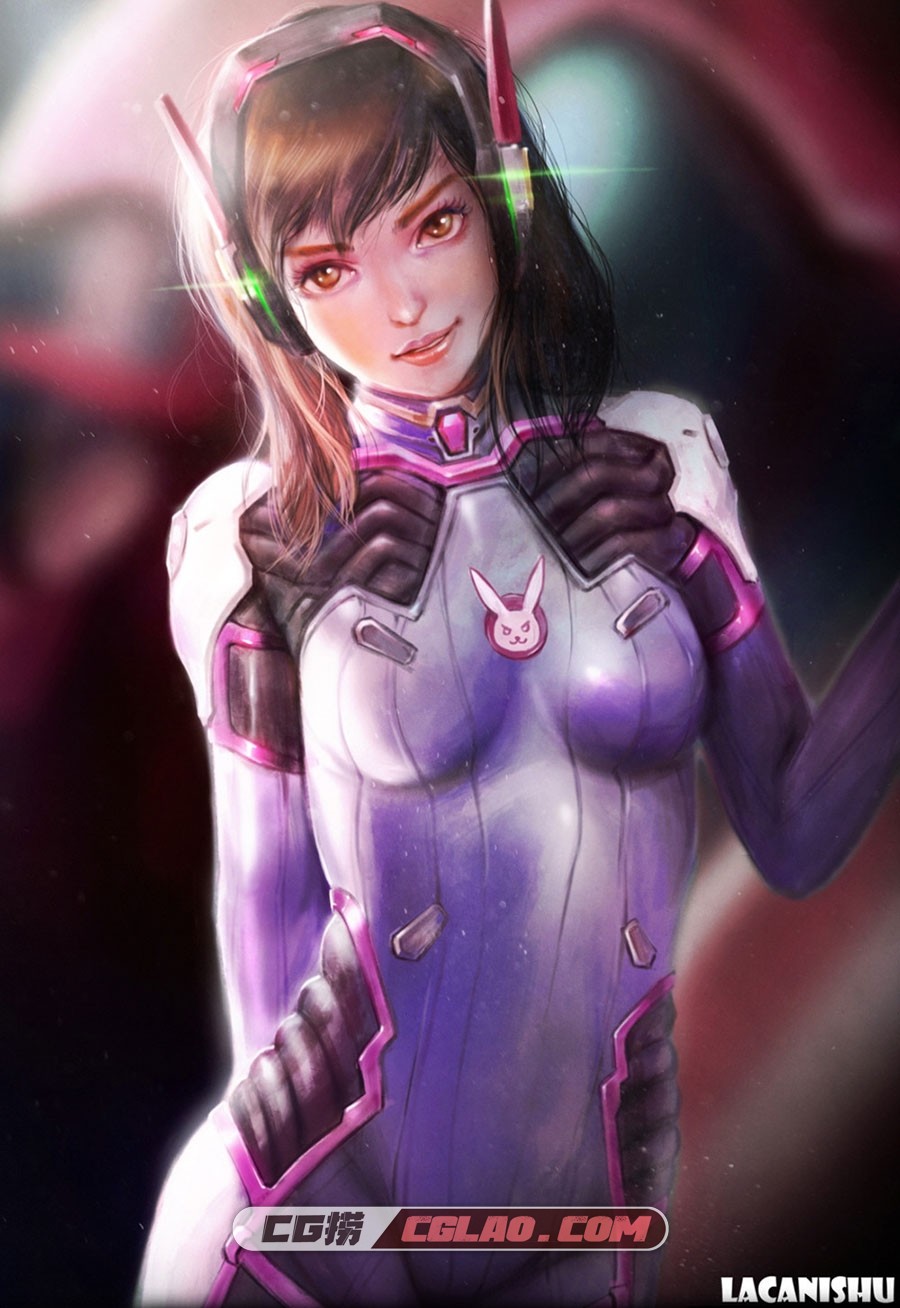 守望先锋之DVA 角色原画设计同人原画特辑 174P,D.VA-(27).jpg