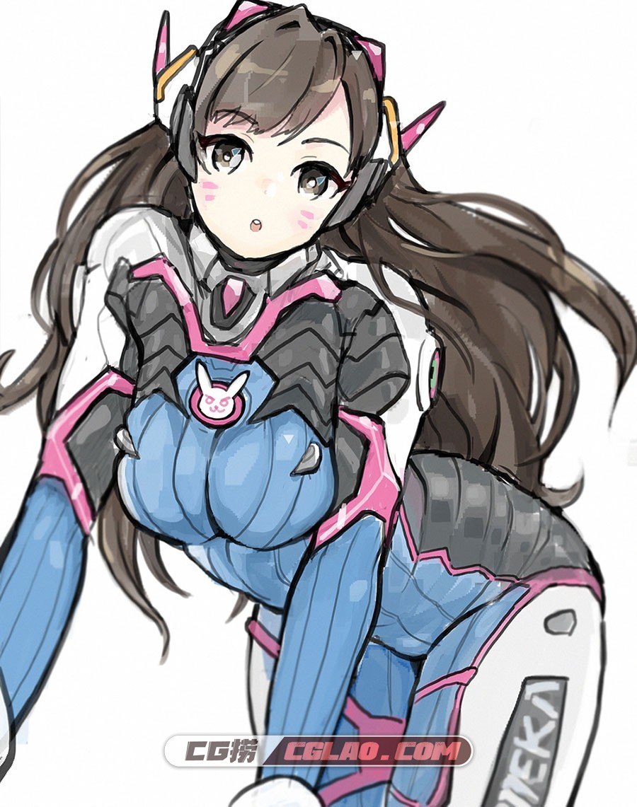 守望先锋之DVA 角色原画设计同人原画特辑 174P,D.VA-(34).jpg