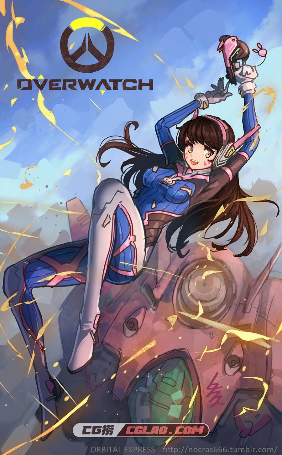 守望先锋之DVA 角色原画设计同人原画特辑 174P,D.VA-(170).jpg