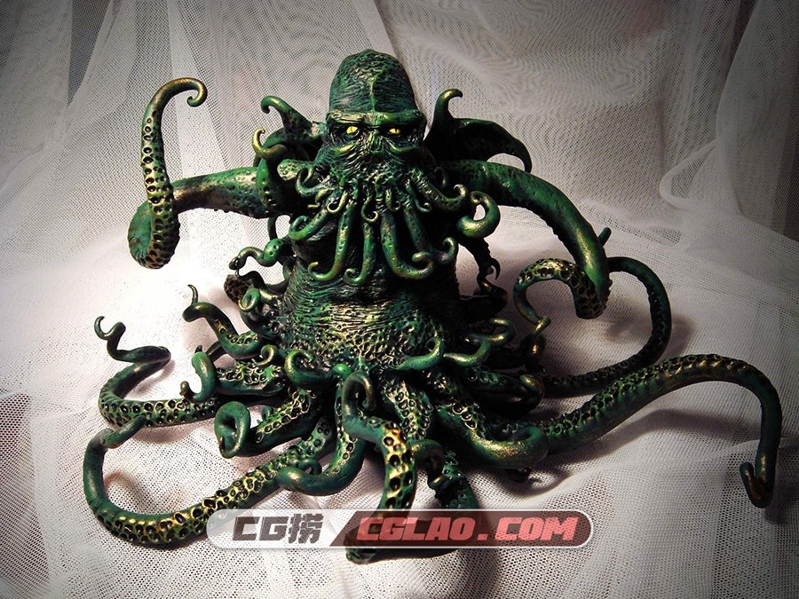 各种风格怪物动物原画收集 怪兽类原画参考素材 2103+1024P,...Cthulhu...(DEF58).jpg