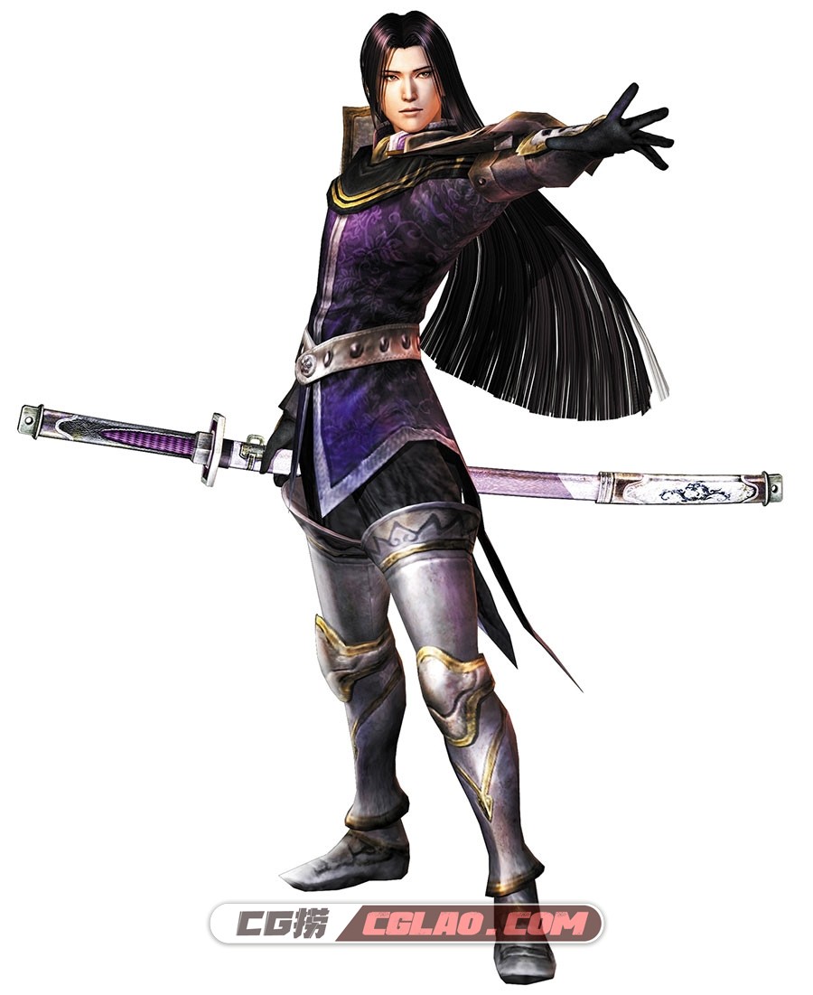 武侠类 角色原画设定CG渲染图网盘下载 71P,Mitsuhide_Akechi.jpg