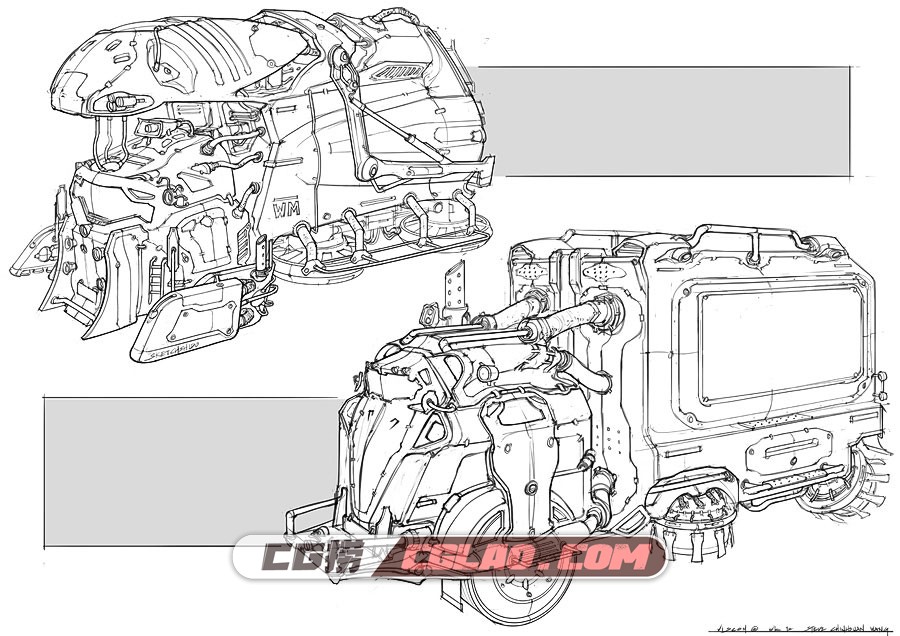 陆行载具装甲载具系列道具概念原画设计参考素材 下载 2035p,(108C6).jpg