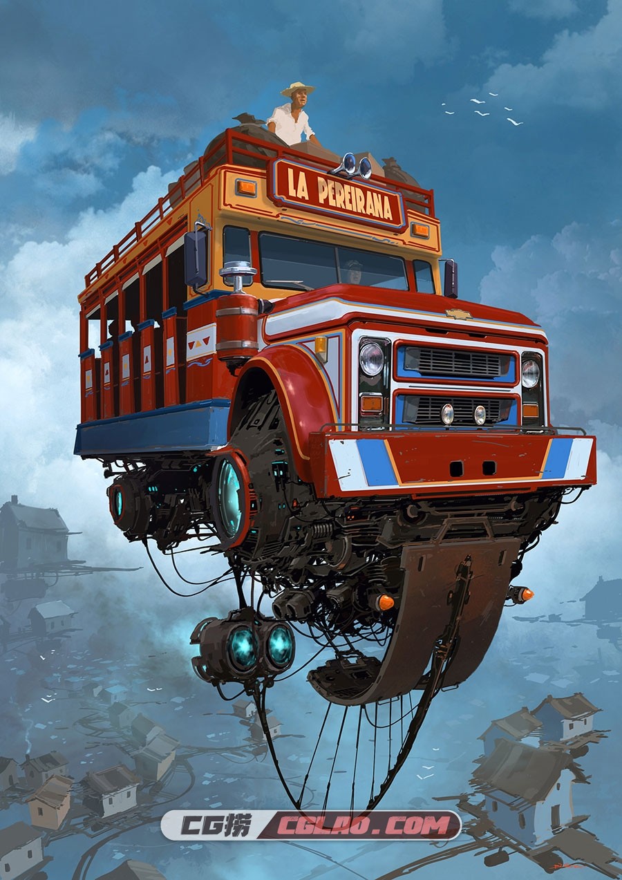 Alejandro Burdisio阿根廷艺术家  奇幻科幻概念场景原画设计 80p,1-(67).jpg