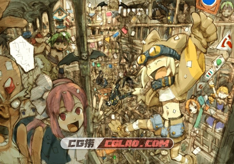 魔界战记2 Disgaea 2 角色场景原画设计参考素材下载 312p,Art_12.jpg