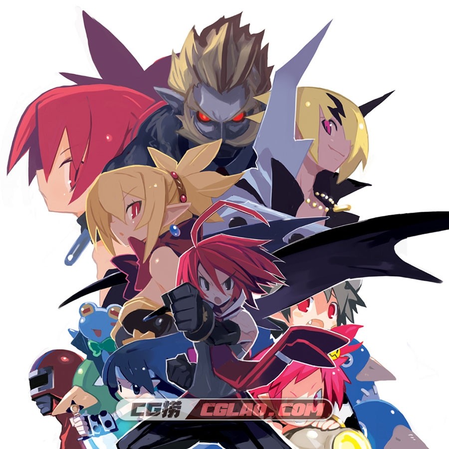 魔界战记2 Disgaea 2 角色场景原画设计参考素材下载 312p,Art_27.jpg