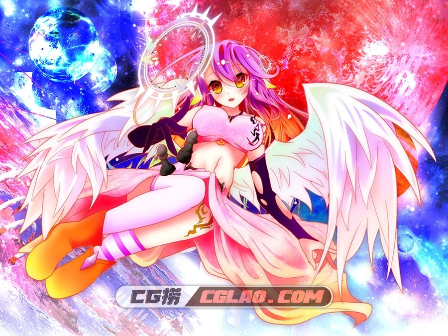 NO GAME NO LIFE 游戏人生 角色海报插画壁纸 百度网盘图包下载,游戏人生-(246).jpg