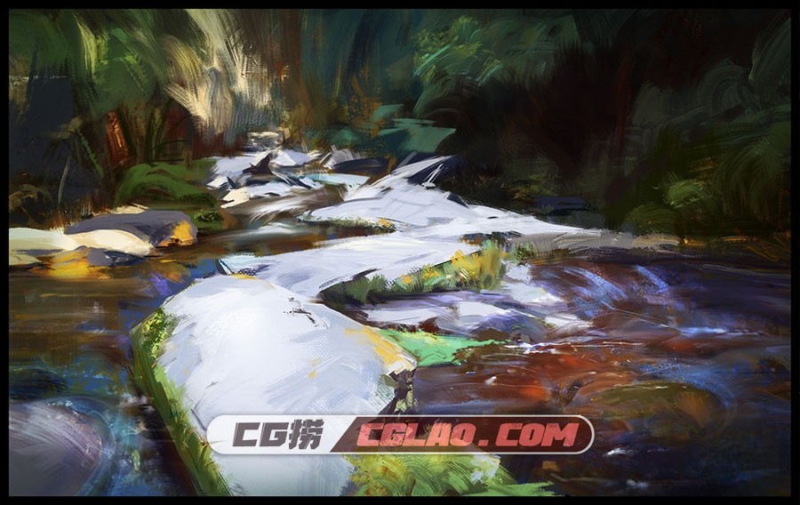 画师 conmaart 画面氛围很赞的CG绘画作品赏析 109P,conmaart_Sketches-and-studies-1constantine-marin-hangout-river-21-12.jpg