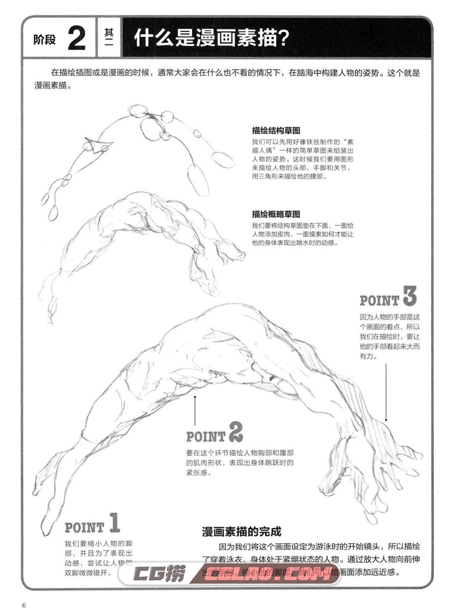 日本漫画大师讲座16 男子个性动态素描 漫画教程PDF 百度网盘,日本漫画大师讲座16011.jpg