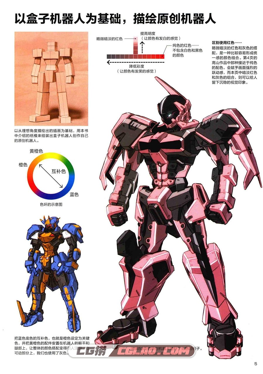 Hobby JAPAN漫画课堂 机器人画法快速入门篇教程PDF格式 百度云,机器人画法快速入门篇011.jpg