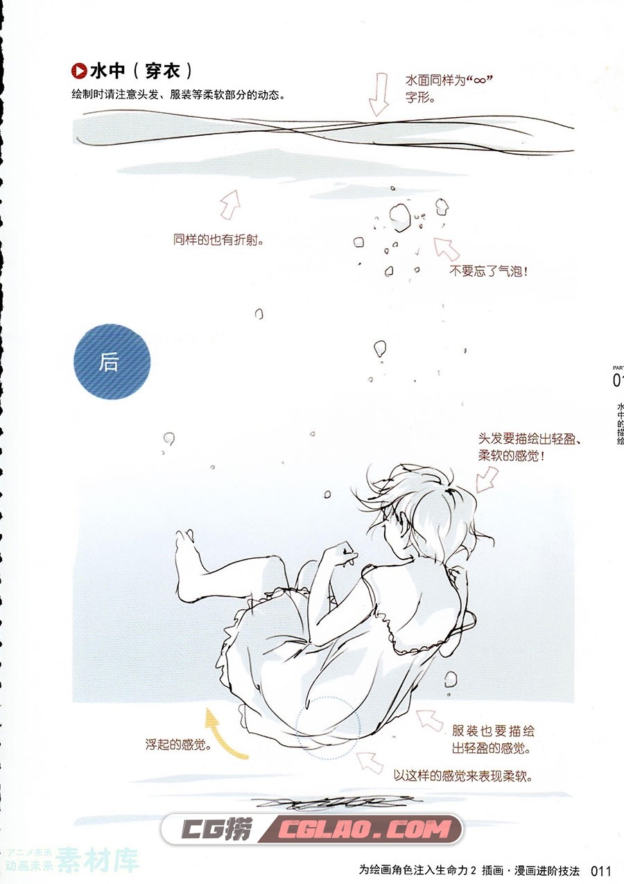 漫画进阶技法2 表现力提高篇 电子版漫画教程PDF格式 百度云,为绘画角色注入生命力II011.jpg