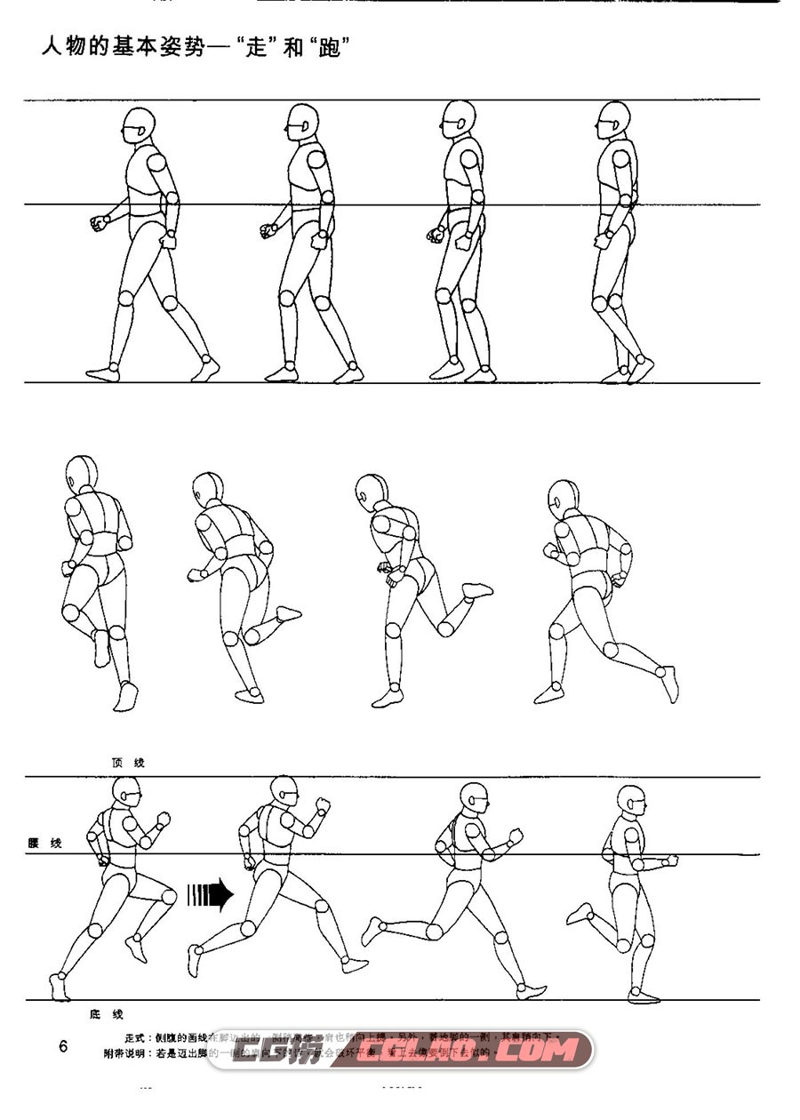 漫画绘制技法速成1：乘车人物百态漫画技法 教程PDF百度网盘,乘车人物百态漫画技法012.jpg