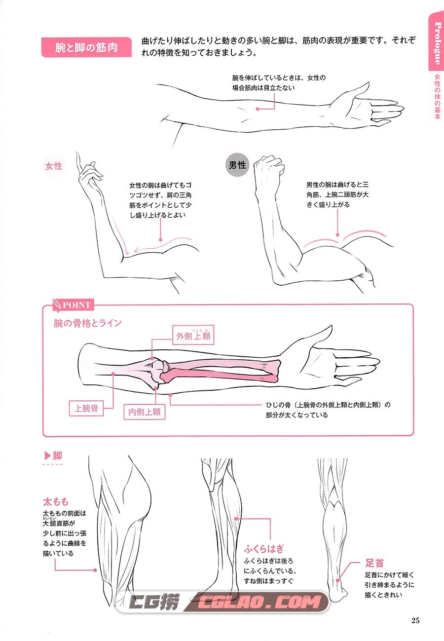 描绘可爱女孩子的技法 漫画电子版教程PDF格式 百度网盘下载,0025.jpg