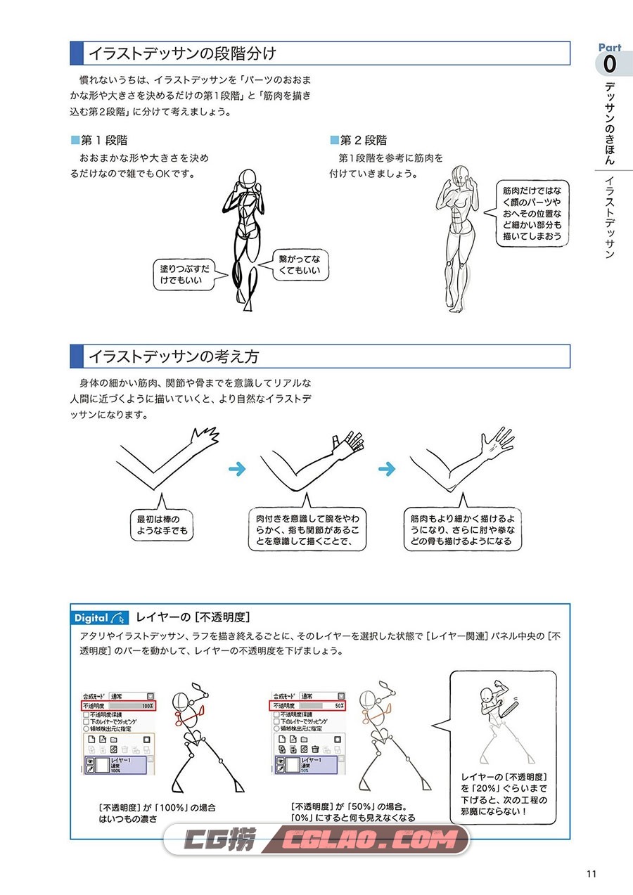 正确绘制身体各个部位的秘诀 漫画教程PDF格式 百度网盘下载,[漫画教程][松]デジタルイラストの「身体」描き方事典-身体パーツの一つひとつをきち.jpg