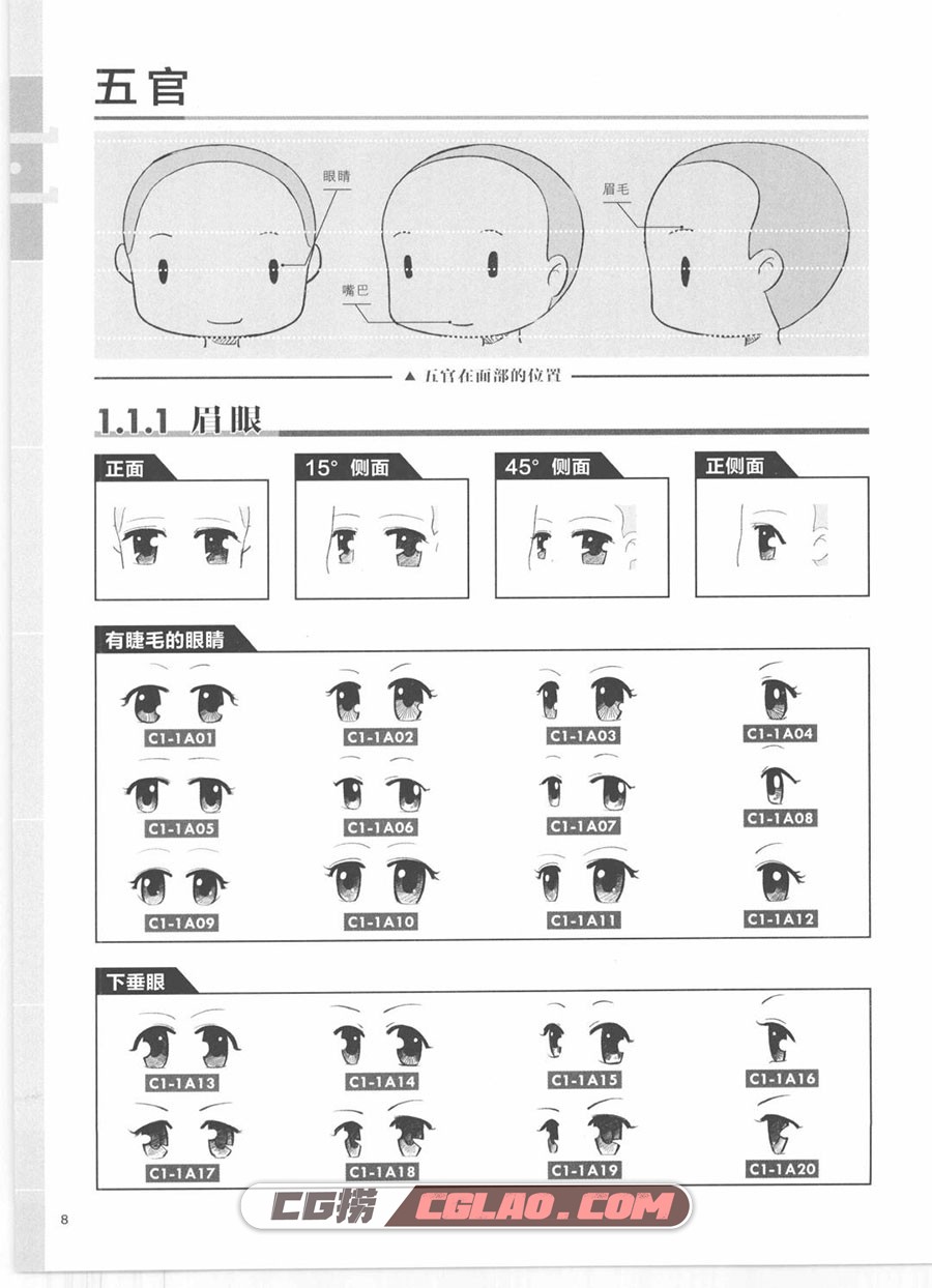 超级漫画图典5000例 Q版篇教程PDF格式 电子版教程下载百度云,Untitled009.jpg