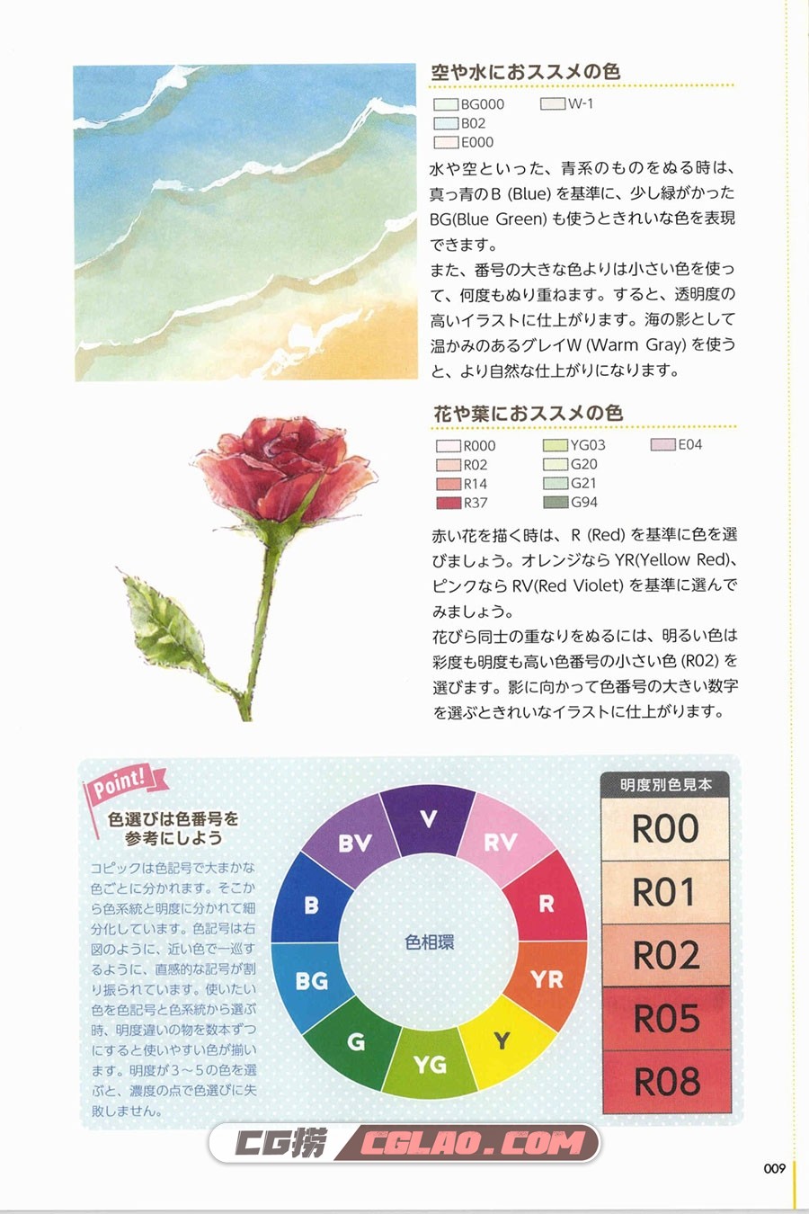 Copic马克笔 简单上色进阶教程 PDF格式 百度网盘下载,_MOOK_imgs_0015.jpg