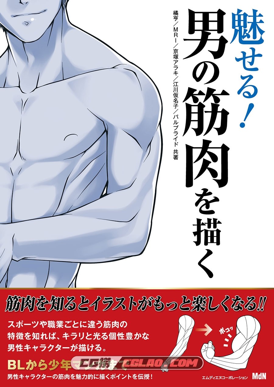 令人着迷的男性肌肉的画法 漫画教程PDF格式下载 百度网盘,000.jpg