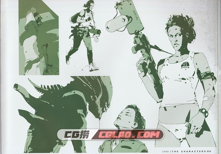 Alien Isolation 异形:隔离 设定资料集 游戏画集百度网盘下载,Alien_Isolation_Artbook_Page_014.jpg