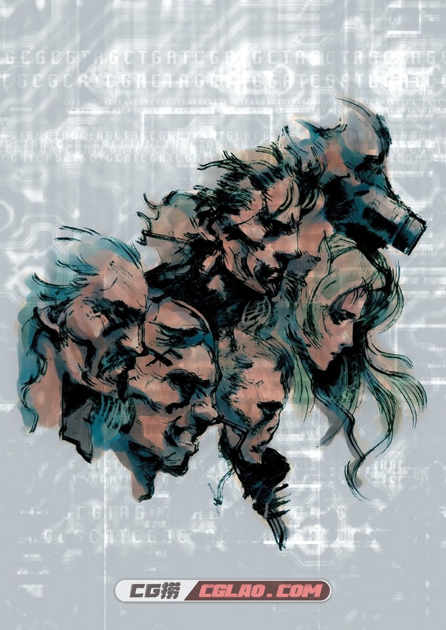 The Art of Metal Gear Solid I-IV Gallery Works合金装备 设定画集百度云,The_Art_of_Metal_Gear_Solid_I_IV_Gallery_Works.pdf.009.jpg