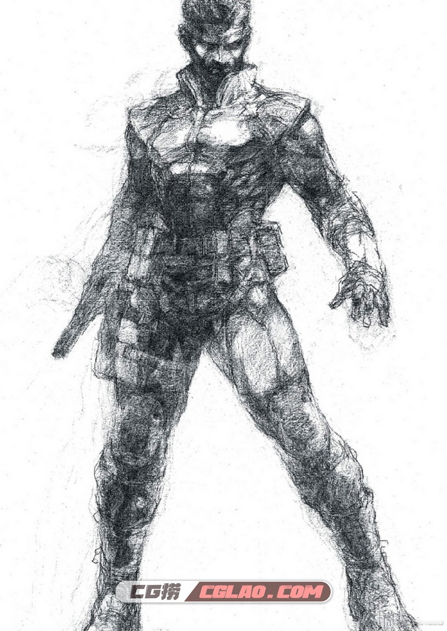 The Art of Metal Gear Solid I-IV Gallery Works合金装备 设定画集百度云,The_Art_of_Metal_Gear_Solid_I_IV_Gallery_Works.pdf.010.jpg