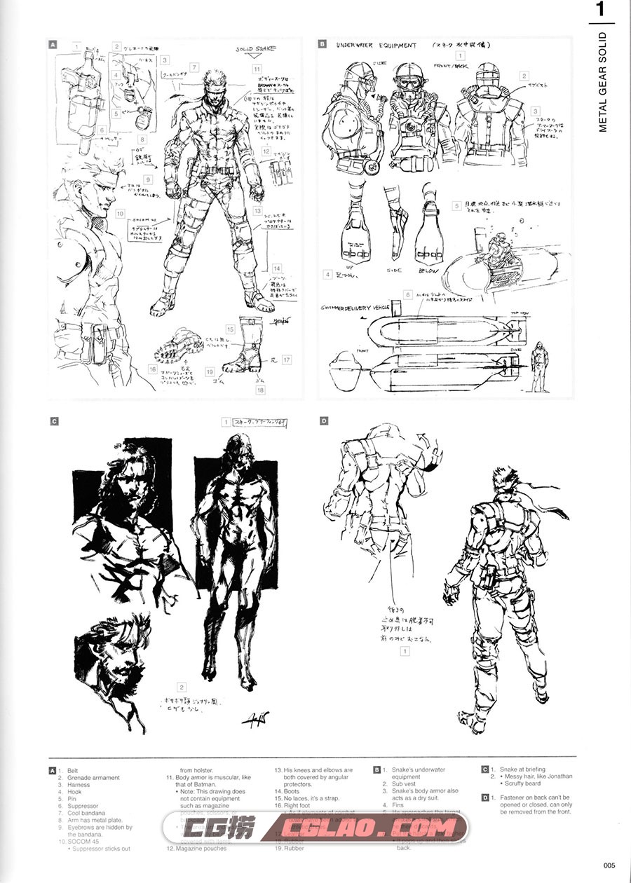 The Art of Metal Gear Solid I-IV Studio Works合金装备 设定画集百度云,005.jpg