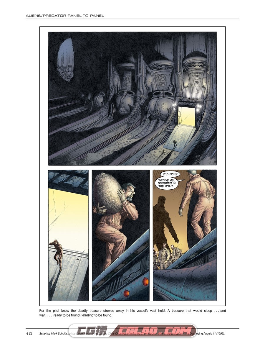 Aliens Predator:Panel to Panel 异形与铁血战士 画集百度网盘下载,Aliens-⁄-Predator꧇-Panel-to-Panel-(P011).jpg