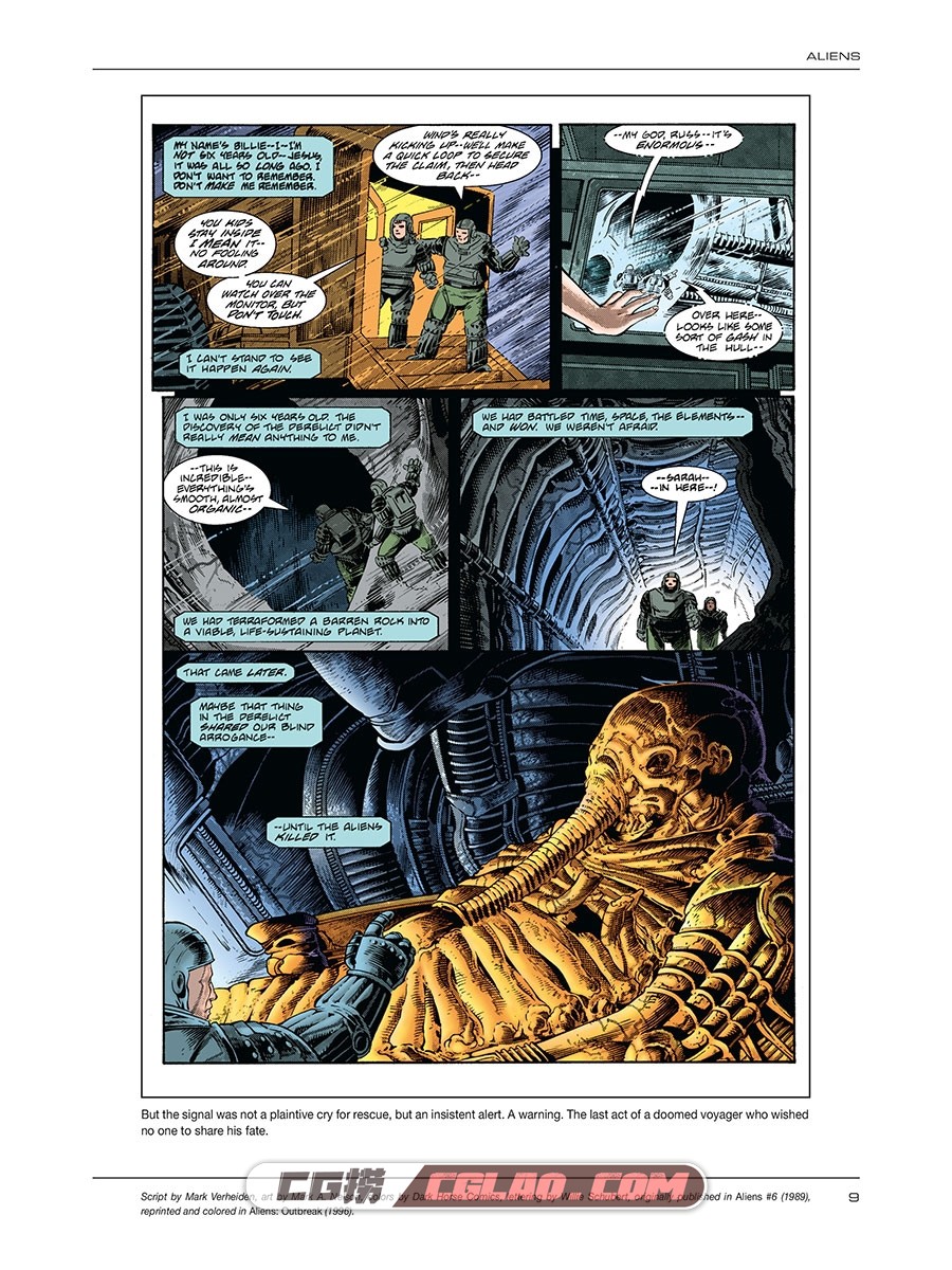 Aliens Predator:Panel to Panel 异形与铁血战士 画集百度网盘下载,Aliens-⁄-Predator꧇-Panel-to-Panel-(P010).jpg