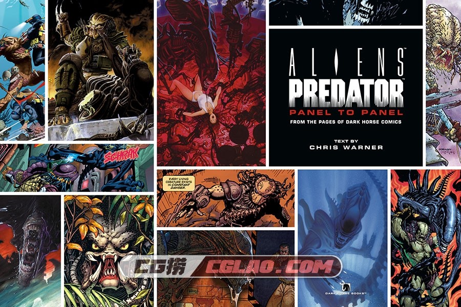 Aliens Predator:Panel to Panel 异形与铁血战士 画集百度网盘下载,Aliens-⁄-Predator꧇-Panel-to-Panel-(P004).jpg