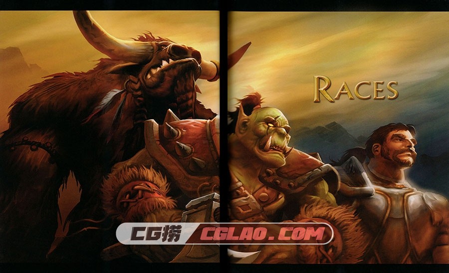 The Art of World of Warcraft 魔兽世界 设定资料集百度网盘下载,The_Art_of_World_of_Warcraft_2005_Page_003_Image_0001.jpg