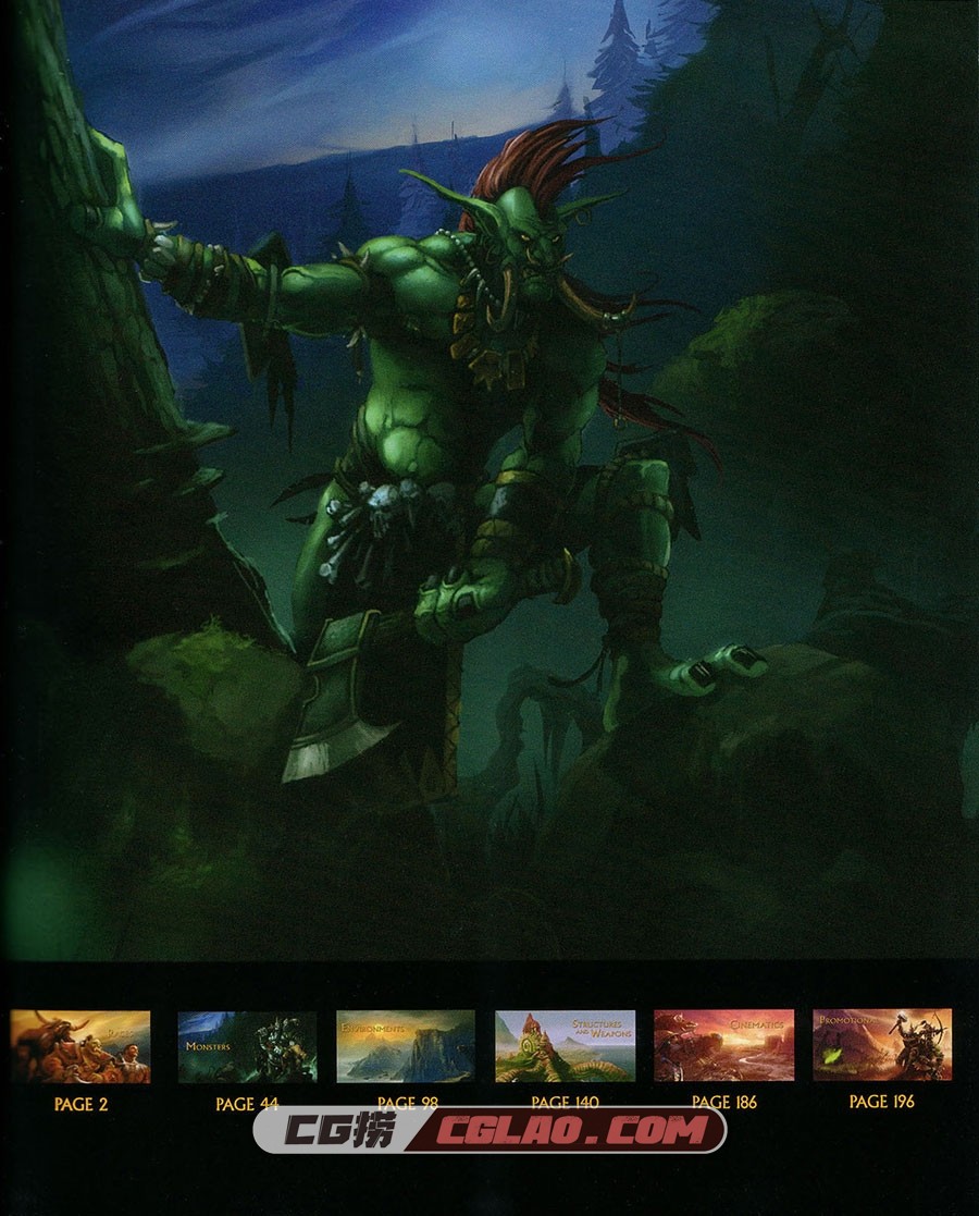 The Art of World of Warcraft 魔兽世界 设定资料集百度网盘下载,The_Art_of_World_of_Warcraft_2005_Page_002_Image_0001.jpg