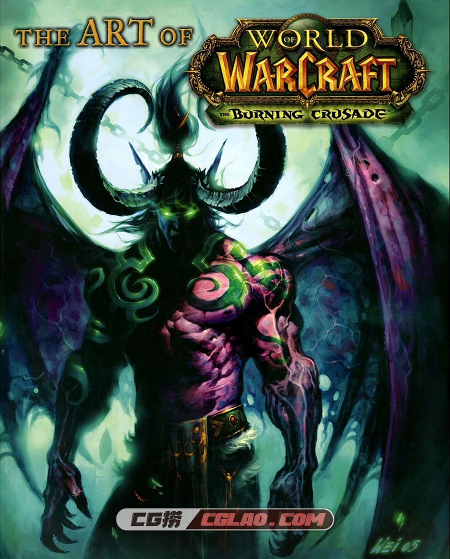 魔兽世界 燃烧的远征 设定资料集百度网盘下载,The_Art_of_World_of_Warcraft_The_Burning_Crusade_2006_Page_001_Image_0001.jpg