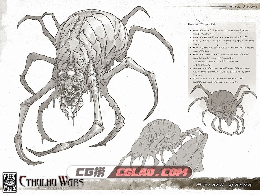 Cthulhu Wars A Sandy Petersen Game克苏鲁神话 设定资料集百度云下载,cw_017.jpg