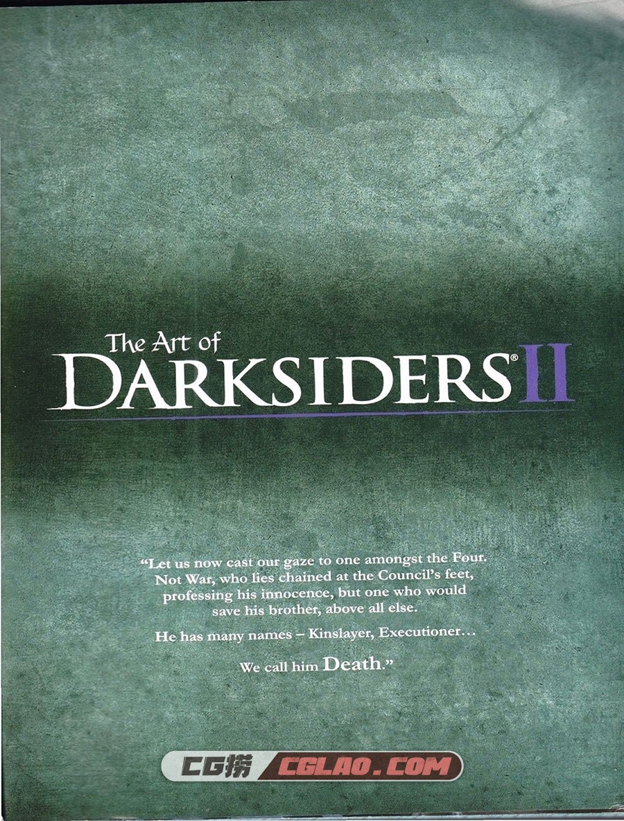 Darksiders II 暗黑血统2 设定资料集 画集下载百度网盘,001.jpg