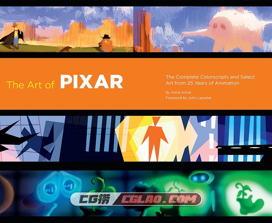 Pixar 皮克斯 25周年纪念画集百度网盘下载,0001.jpg