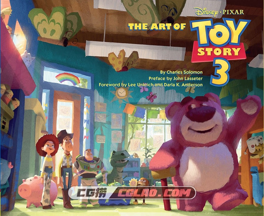 Toy Story 玩具总动员3+4部 原画设定集 画集百度网盘下载,The_Art_of_Toy_Story_3_Page_001.jpg