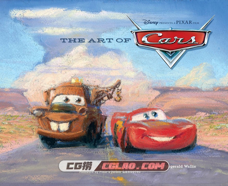 Cars 汽车总动员1+2部 动画设定集 画集百度网盘下载,The_Art_of_Cars_Page_001.jpg