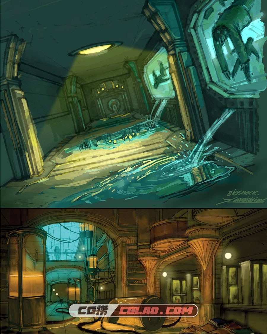 BioShock 生化尖兵 设定资料集 游戏画集下载百度网盘,BioShock_BreakingTheMold_page_0057.jpg