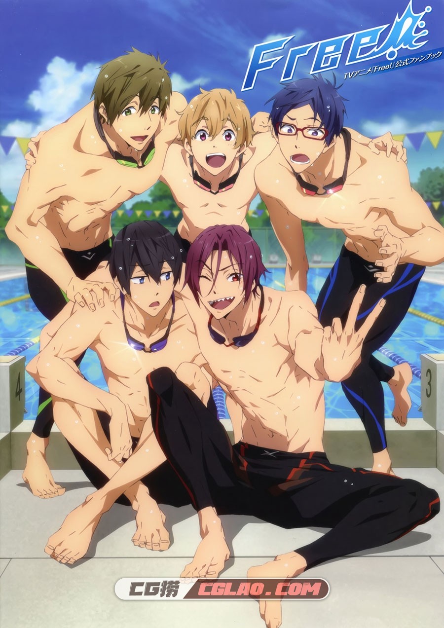 Free! 原画画集百度网盘下载,000.jpg