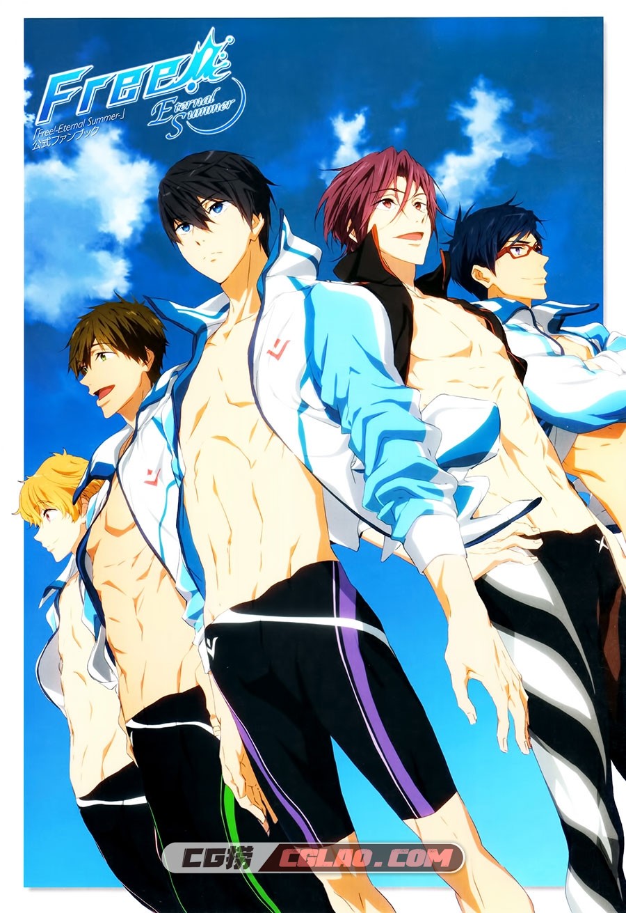 Free! Eternal Summer 插画画集百度网盘下载,IMG_0001.jpg