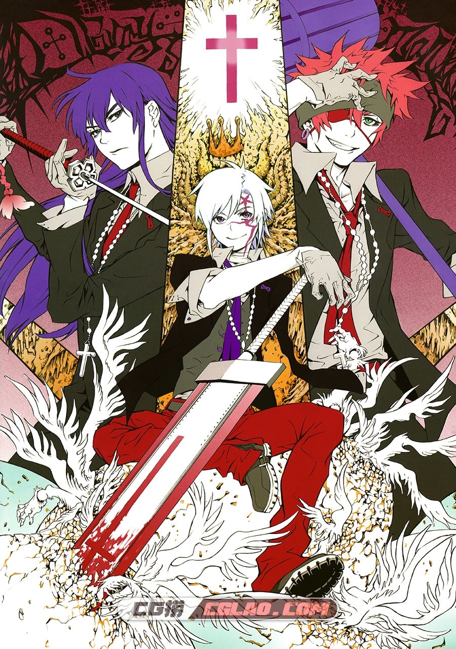 D.Gray-man 驱魔少年 插画画集 百度网盘下载,D.Gray_man_Illustrations_Noche_005.jpg