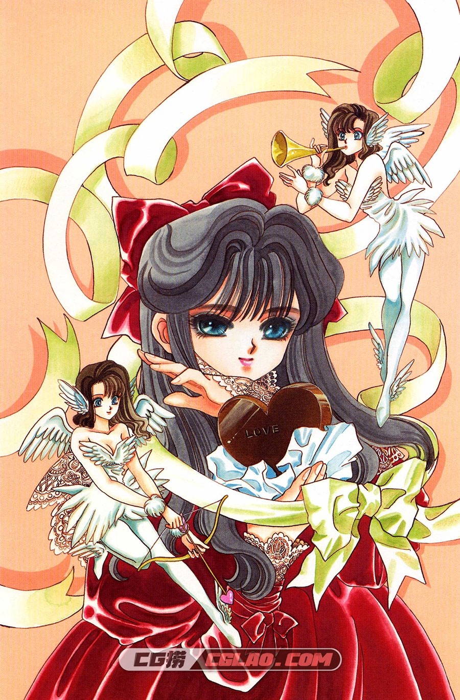 CLAMP SOUTH SIDE 1989-2002 插画画集百度网盘下载,004.jpg