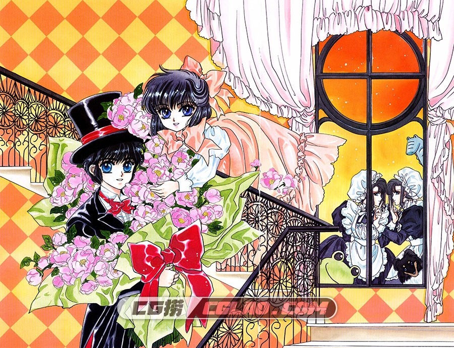 CLAMP SOUTH SIDE 1989-2002 插画画集百度网盘下载,002.jpg