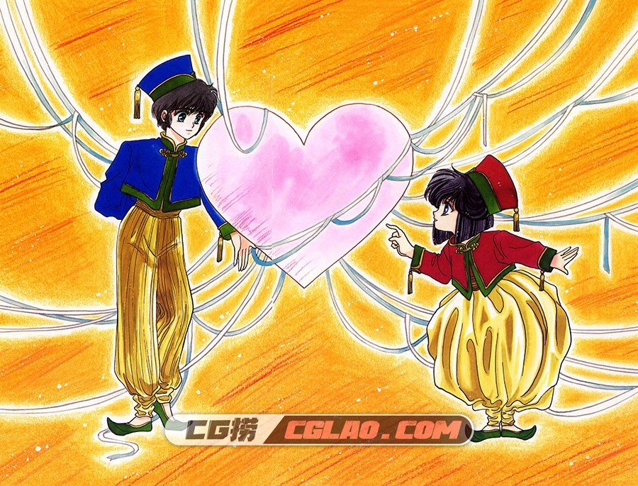 CLAMP SOUTH SIDE 1989-2002 插画画集百度网盘下载,005.jpg