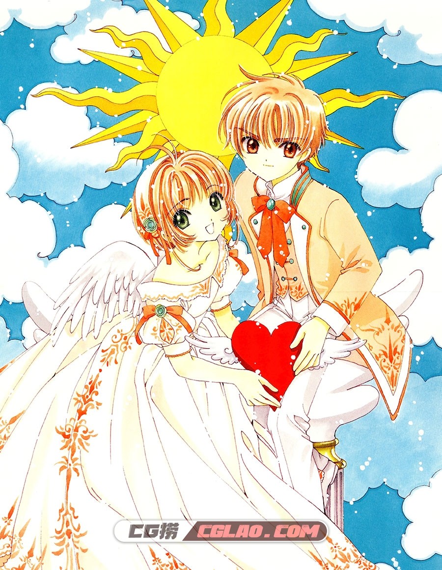 CLAMP 魔卡少女樱原画画集2 百度网盘下载,01--pullout--poster-front.jpg