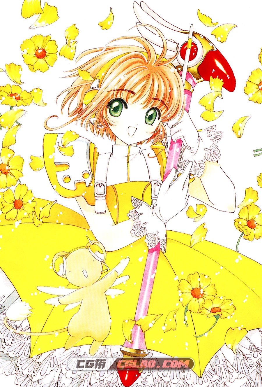 CLAMP 魔卡少女樱原画画集3 百度网盘下载,004.jpg