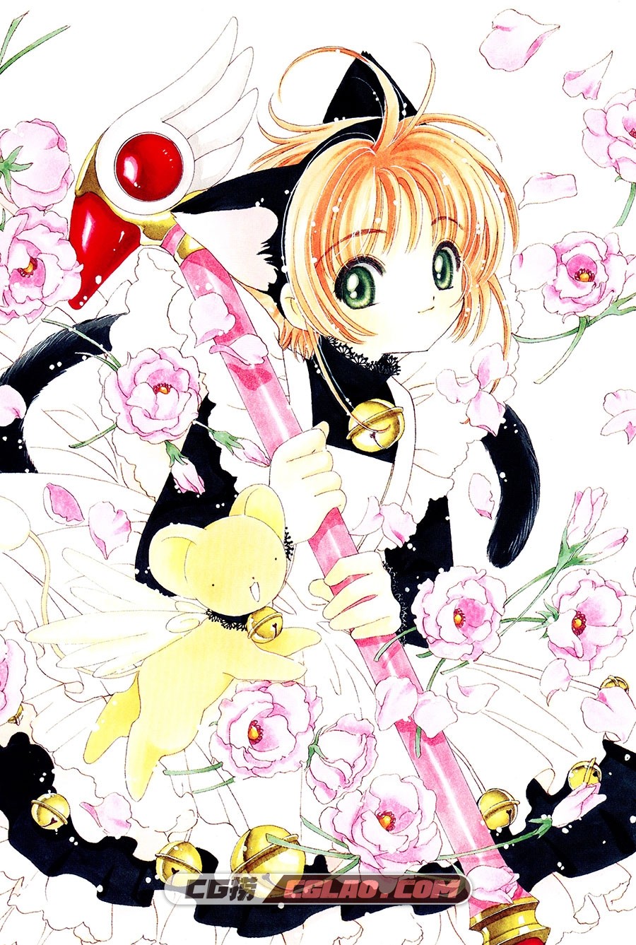 CLAMP 魔卡少女樱原画画集3 百度网盘下载,005.jpg