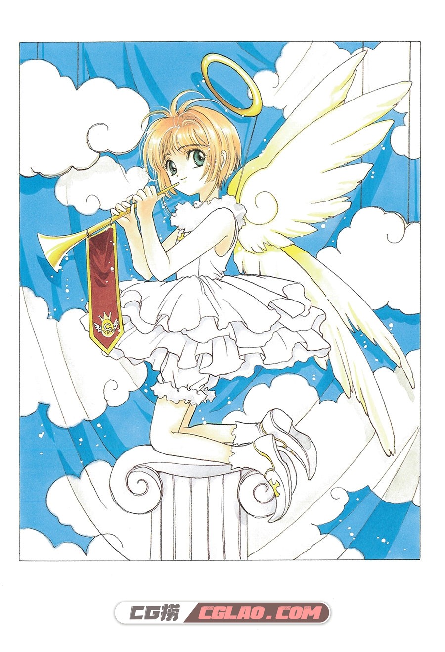 CLAMP 魔卡少女樱连载20周年纪念插画画集百度网盘下载,010.jpg