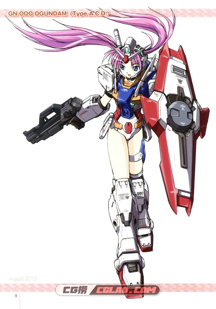 Gundam Mobile Suit Girl Art Collection 明貴美加 插画画集百度云下载,011_img0009.jpg