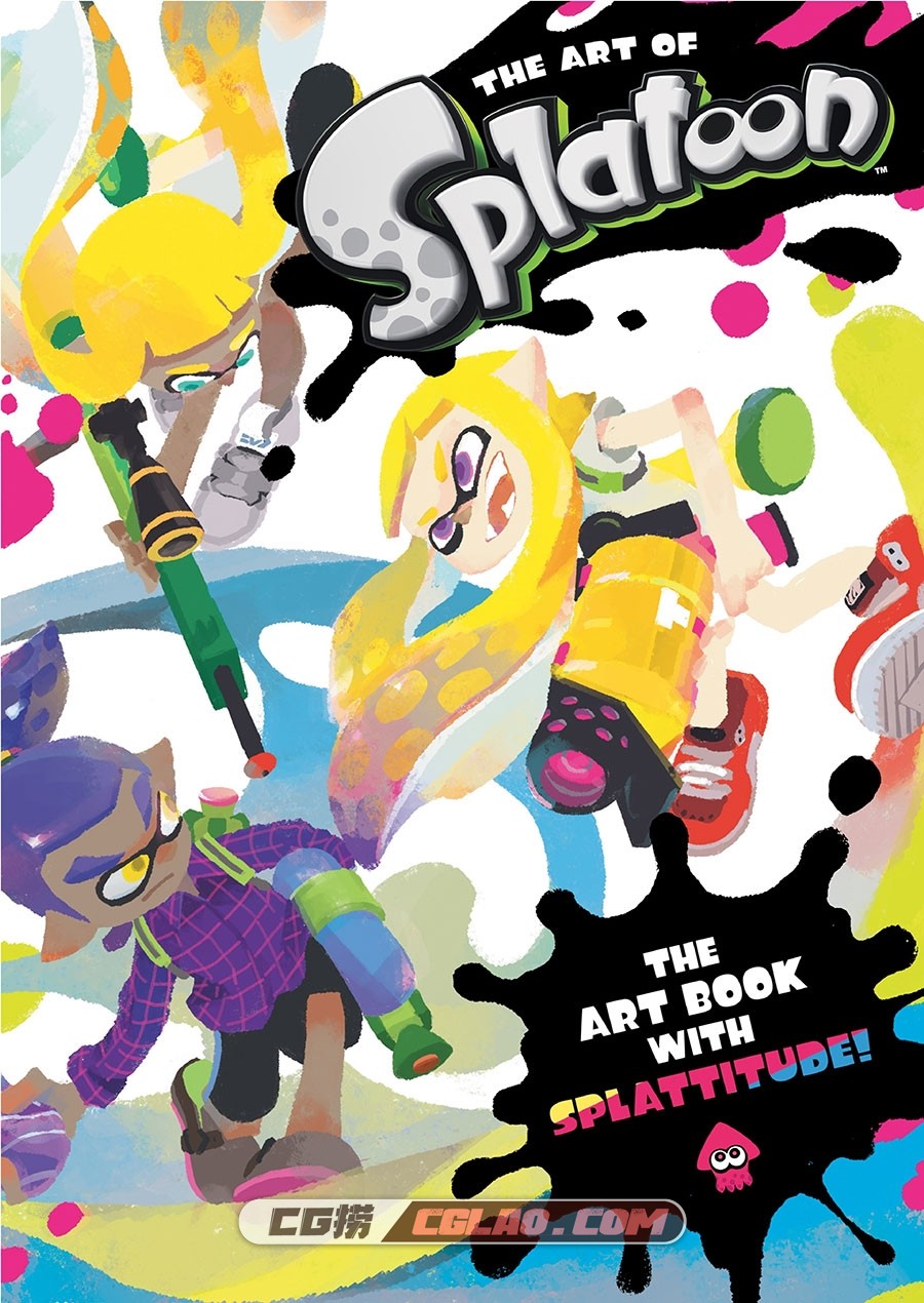 The Art of Splatoon 喷射战士设定资料集 画集百度网盘下载,The_Art_of_Splatoon_by_KBG_001.jpg