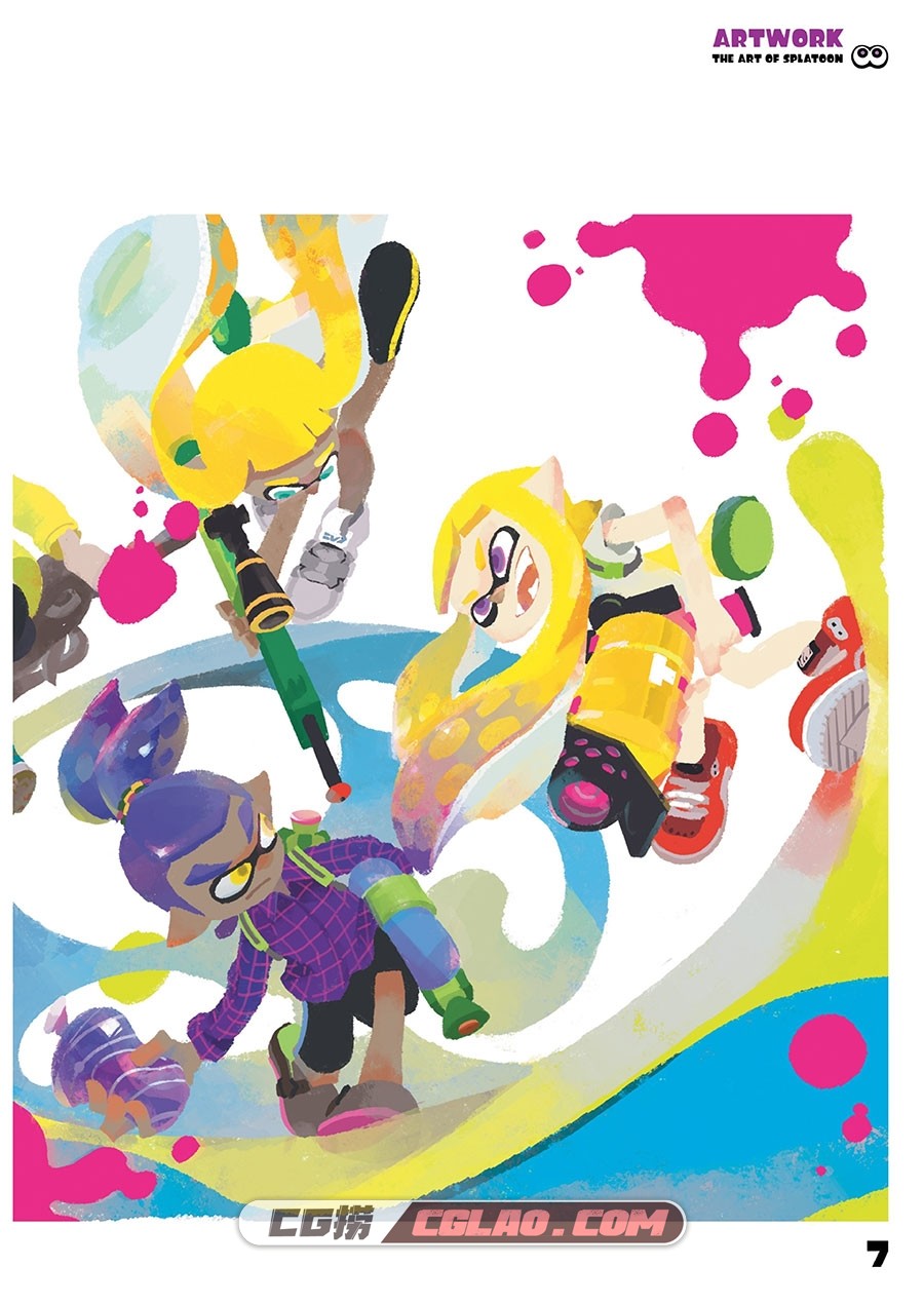 The Art of Splatoon 喷射战士设定资料集 画集百度网盘下载,The_Art_of_Splatoon_by_KBG_007.jpg